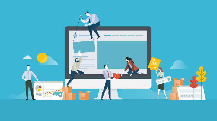 tech-savvy business, website creation, new content