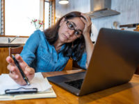 working from home, switch off